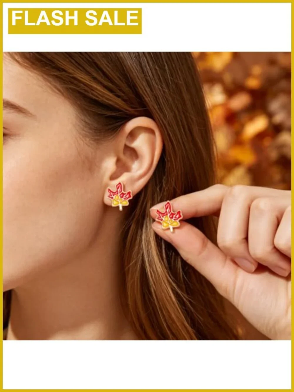 18 Pairs Fall Thanksgiving Earrings Women Stud Dangle Wooden Set
